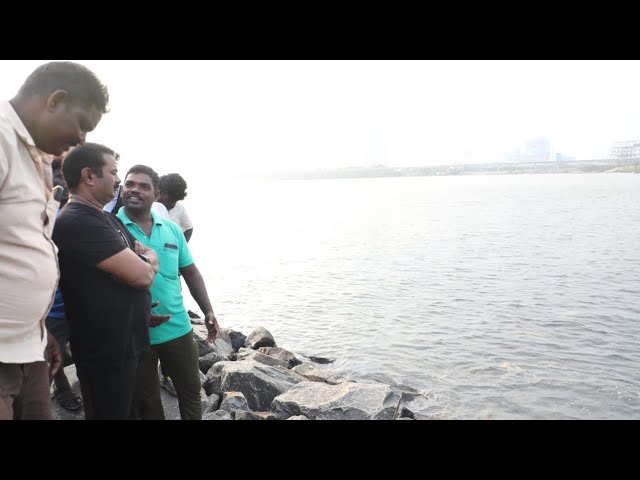 08-12-2023 சீமான் நேரடி கள ஆய்வு | எண்ணூர் கடற்பகுதியில் கலந்த எண்ணெய் கழிவுகள் | சூழலியல் சீர்கேடு