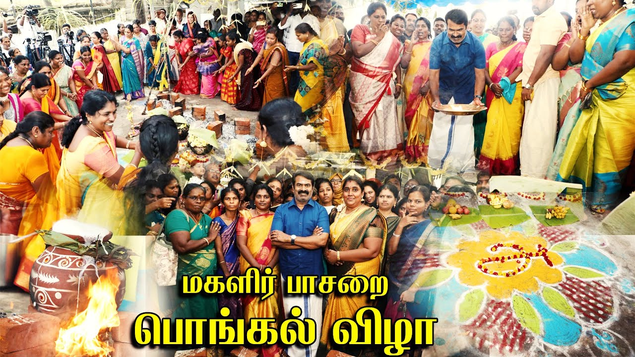 ?மகளிர் பாசறை பொங்கல் விழா கொண்டாட்டம் – தலைமையகம் | தமிழர் திருநாள் | சீமான் | பாடல் 09-01-2024